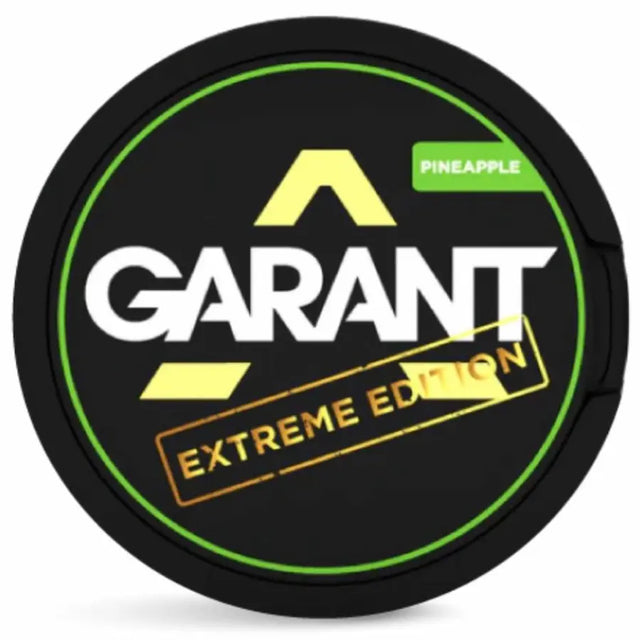 GARANT Pineapple 50mg nicotine pouches strong pineapple flavour UK