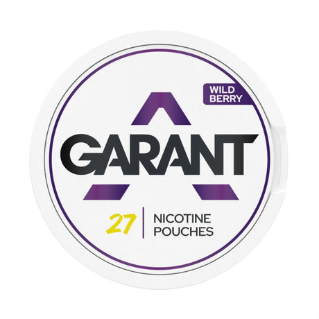 GARANT Wild Berry 5.5mg nicotine pouches mixed berry flavour UK