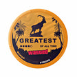 GREATEST Mango Wasted 12mg nicotine pouches can with tropical mango flavour, 12mg nicotine strength.