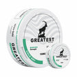 Greatest Mega Can 16mg nicotine pouches UK large can medium strength
