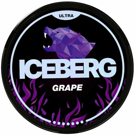 ICEBERG Grape 70mg strong grape nicotine pouches