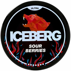 ICEBERG Sour Berries 70mg strong nicotine pouches