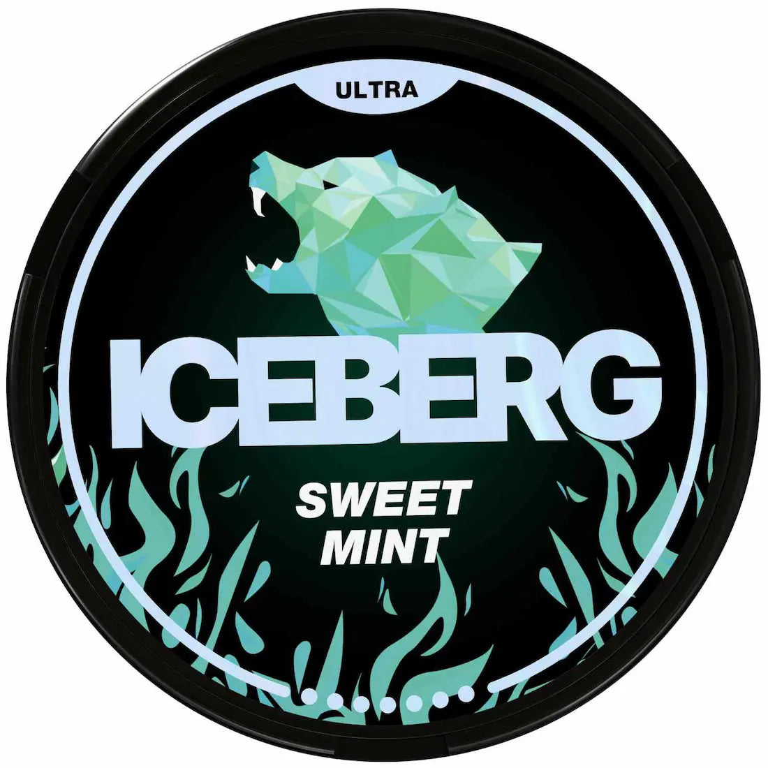 ICEBERG Sweet Mint 70mg strong mint nicotine pouches
