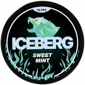 ICEBERG Sweet Mint 70mg strong mint nicotine pouches