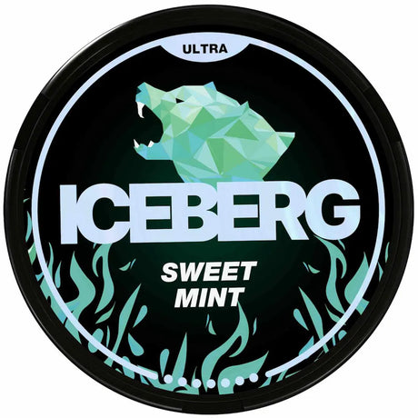 ICEBERG Sweet Mint 70mg strong mint nicotine pouches