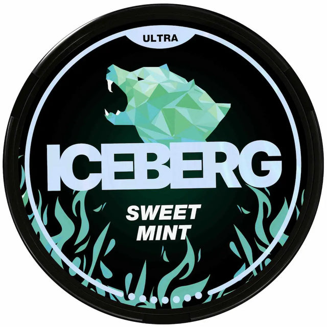 ICEBERG Sweet Mint 70mg strong mint nicotine pouches