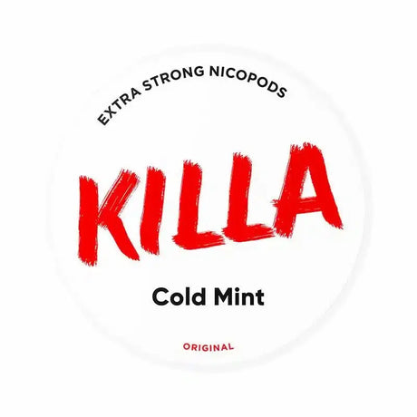 KILLA Cold Mint 16mg nicotine pouches
