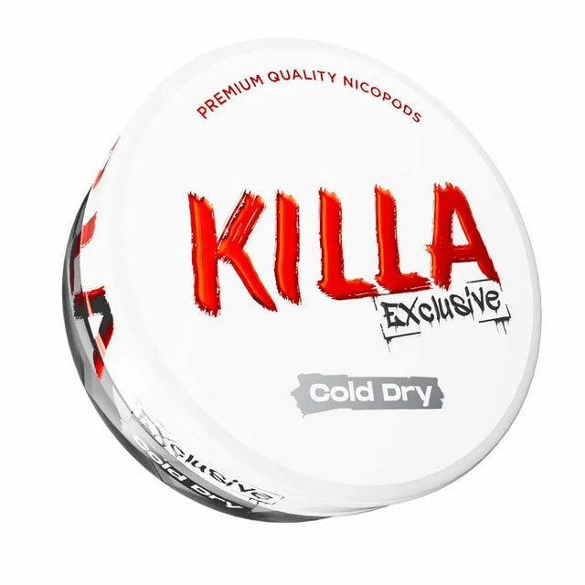 Buy KILLA EXCLUSIVE Cold Dry 16mg Nicotine Pouches