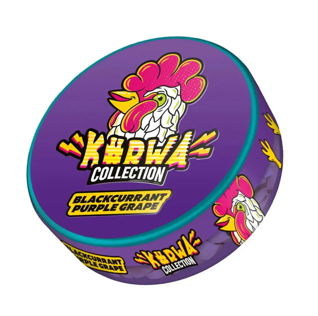 KURWA Collection Blackcurrant Purple 16mg medium nicotine pouches UK