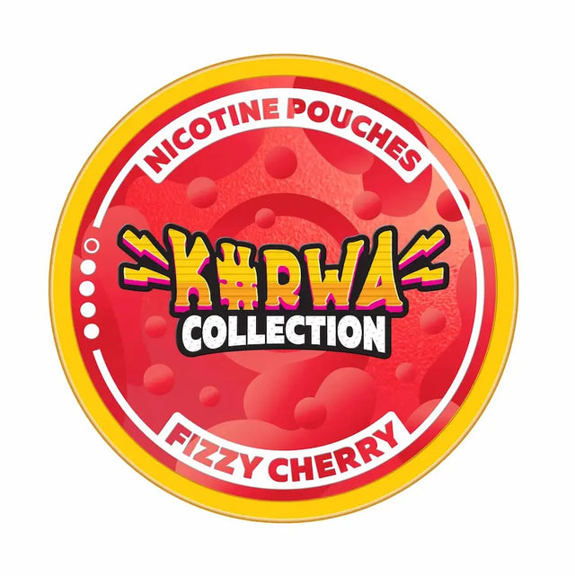 KURWA Collection Fizzy Cherry 16mg medium nicotine pouches UK