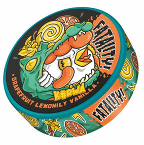 KURWA Fatality Grapefruit Lemonily Vanilla 47mg strong nicotine pouches UK
