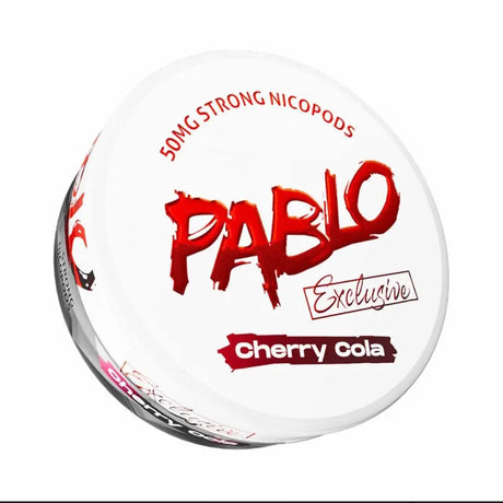 Buy PABLO EXCLUSIVE Cherry Cola 50mg Nicotine Pouches