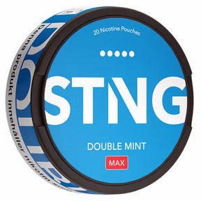 STNG Double Mint Max 50mg Nicotine Pouches