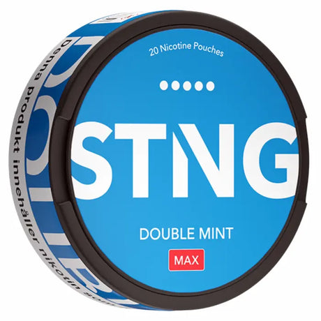 STNG Double Mint Max 50mg Nicotine Pouches
