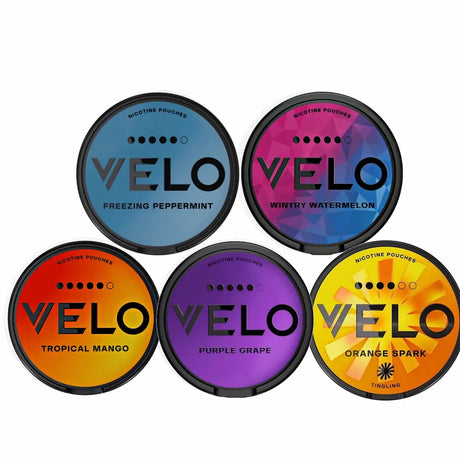 VELO Fresh 14mg nicotine pouches bundle of 5 cans