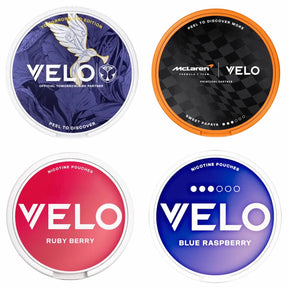 VELO Special Edition 8mg nicotine pouches bundle of 4 cans
