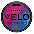 VELO Wintry Watermelon 17mg Nicotine Pouches, watermelon flavour with a strong cooling effect, slim pouch format with higher nicotine strength.