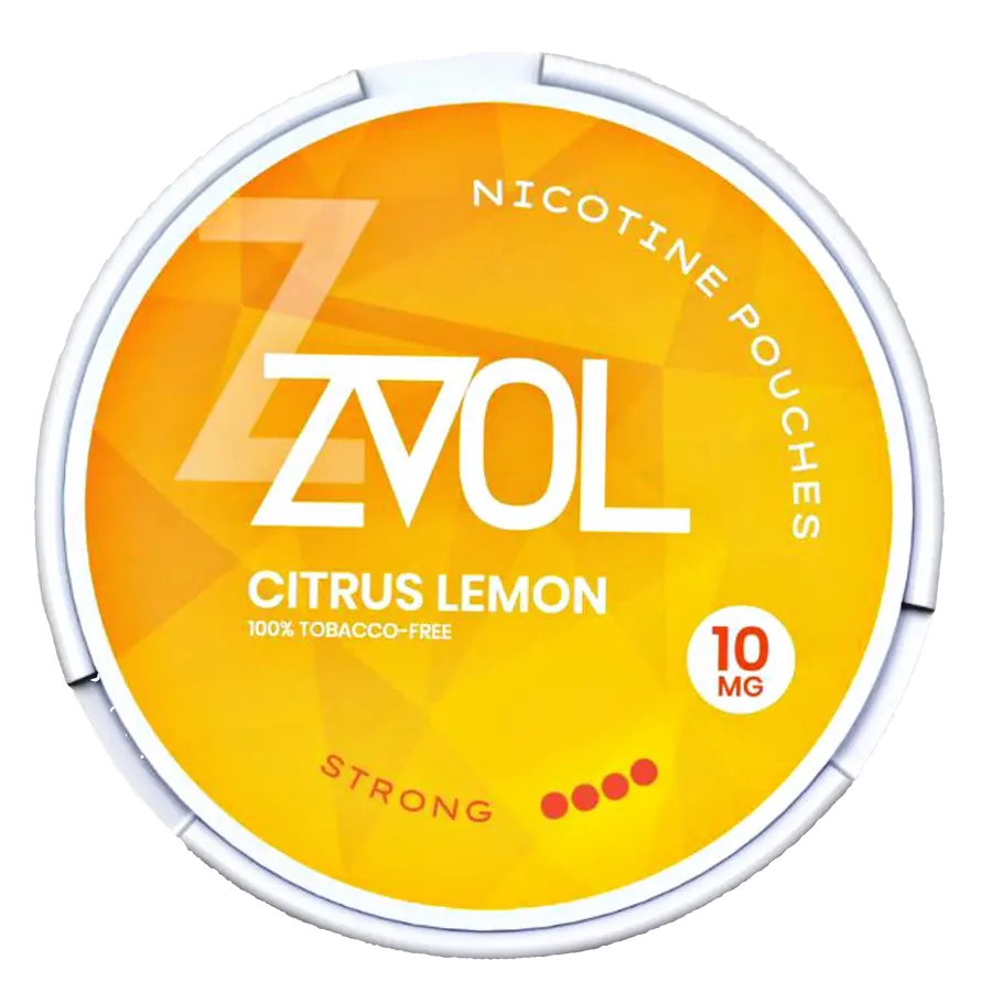 ZVOL Citrus Lemon 10mg Nicotine Pouches