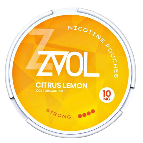 ZVOL Citrus Lemon 10mg Nicotine Pouches