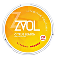 ZVOL Citrus Lemon 20mg Nicotine Pouches