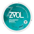 ZVOL Spearmint Breeze 10mg Nicotine Pouches