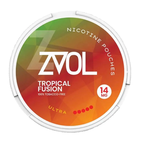 ZVOL Tropical Fusion 14mg Nicotine Pouches
