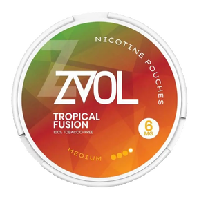 ZVOL Tropical Fusion 6mg Nicotine Pouches