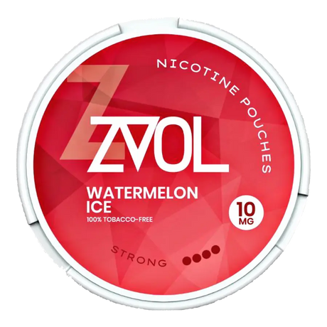 ZVOL Watermelon Ice 10mg Nicotine Pouches