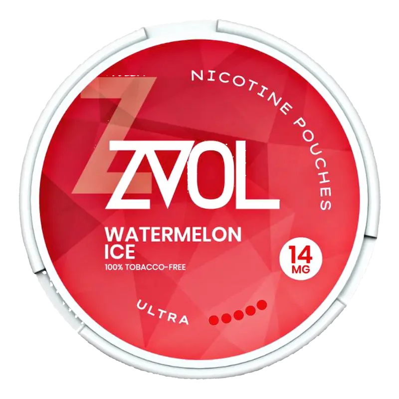 ZVOL Watermelon Ice 14mg Nicotine Pouches