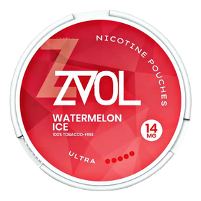 ZVOL Watermelon Ice 14mg Nicotine Pouches