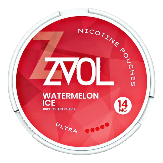 ZVOL Watermelon Ice 14mg Nicotine Pouches