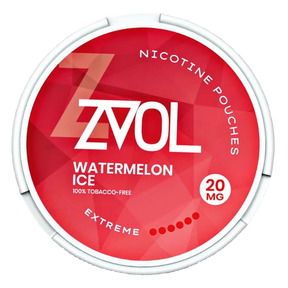 ZVOL Watermelon Ice 20mg Nicotine Pouches