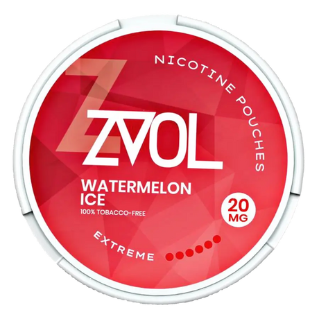 ZVOL Watermelon Ice 20mg Nicotine Pouches