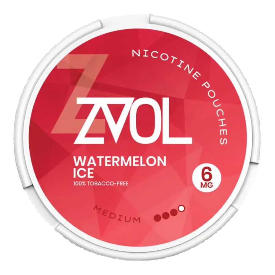 ZVOL Watermelon Ice 6mg Nicotine Pouches