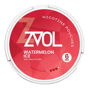ZVOL Watermelon Ice 6mg Nicotine Pouches