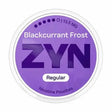 ZYN Blackcurrant Ice 13.5mg nicotine pouches with blackcurrant flavour and an icy cooling finish