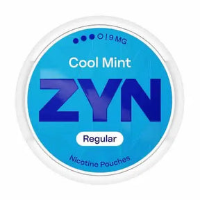 ZYN Cool Mint 9mg nicotine pouches with a refreshing mint flavour and tobacco free nicotine