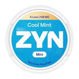 ZYN Cool Mint Mini X-Low 1.5mg nicotine pouches with cooling peppermint and fresh mint flavour