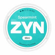 ZYN Spearmint 6mg nicotine pouches with smooth spearmint and refreshing mint flavour